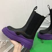 Bottega Veneta Boots in Black/ Purple - 6