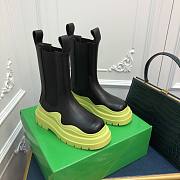 Bottega Veneta Boots in Black/ Green - 5