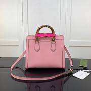 Gucci Diana Small Tote Pink Bag 27cm 660195 - 4