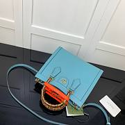 Gucci Diana Small Tote Blue Bag 27cm 660195 - 4