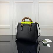 Gucci Diana Small Tote Black Bag 27cm 660195 - 3