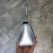 Balenciaga mini hourglass silver 19cm - 5