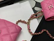 Chanel air pod phone case pink - 4