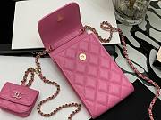 Chanel air pod phone case pink - 2