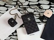 Chanel air pod phone case black - 1