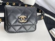 Chanel belt black / white  - 6