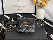 Chanel belt black / white  - 3