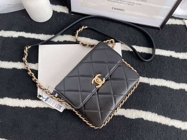 Chanel mini leboy square bag - 1