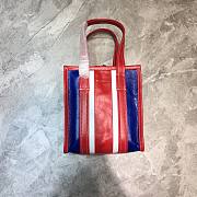 Balenciagan bazar shoper bag red - 6