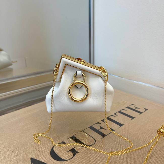 Fendi Nano First  Charm White - 1