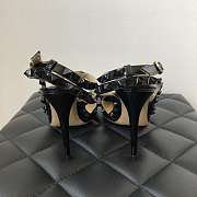 Valentino Black Patent Rockstud high heels  - 6