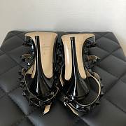 Valentino Black Patent Rockstud high heels  - 3