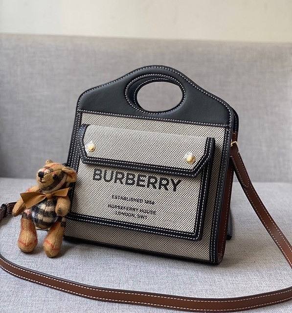 Burberry black pocket bag - 1