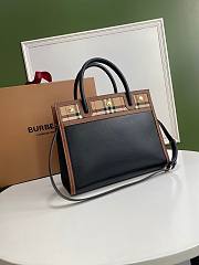 Buberry B vintage title tote bag 32cm - 6