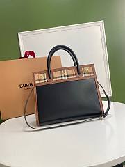 Buberry B vintage title tote bag 32cm - 5