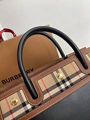 Buberry B vintage title tote bag 32cm - 3