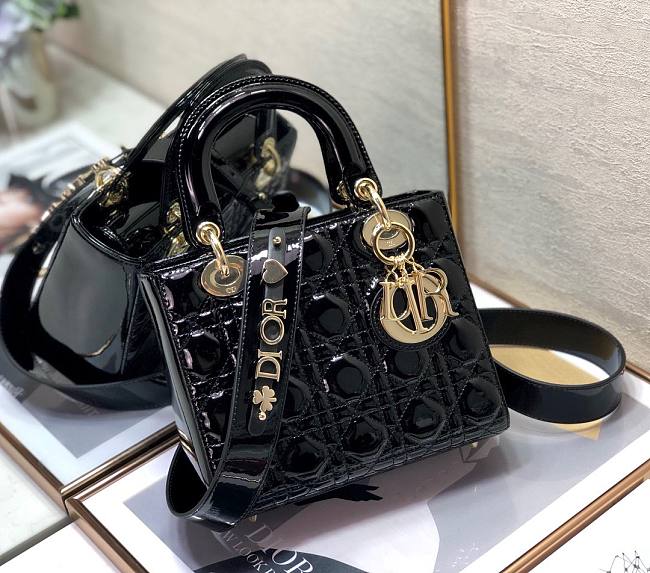 Dior patent ABC 20cm black - 1