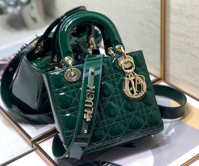 Dior patent ABC 20cm green - 1