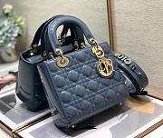 Dior patent ABC 20cm blue - 5