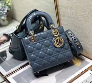 Dior patent ABC 20cm blue - 3