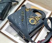 Dior patent ABC 20cm blue - 2