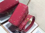 Dior patent ABC 20cm pink - 6