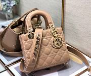 Dior patent ABC 20cm beige - 1