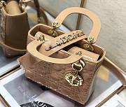 Dior patent ABC 20cm beige - 6