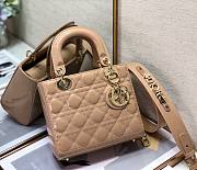 Dior patent ABC 20cm beige - 4