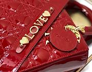 Dior patent ABC 20cm red - 4