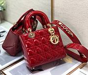 Dior patent ABC 20cm red - 3