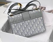 Dior Montaigne Oblique gray bag - 5