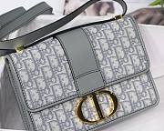 Dior Montaigne Oblique gray bag - 4