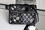 Chanel handle stamp flap bag 2020  - 1