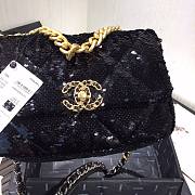 Chanel Sequins Chanel 19 Flap Bag AS1161  - 6