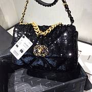 Chanel Sequins Chanel 19 Flap Bag AS1161  - 5