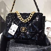 Chanel Sequins Chanel 19 Flap Bag AS1161 30cm - 3