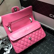 Chanel classic flap bag pink - 5