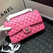 Chanel classic flap bag pink - 2