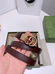 Gucci belt reversable brown 2 color  - 2