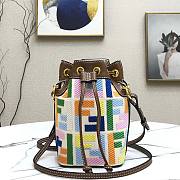 Fendi MON TRESOR multicolor leather bag - 1