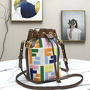 Fendi MON TRESOR multicolor leather bag - 3