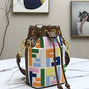 Fendi MON TRESOR multicolor leather bag - 4