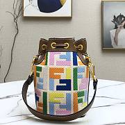 Fendi MON TRESOR multicolor leather bag - 5