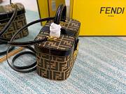 Fendi monogram FF brown box  - 2