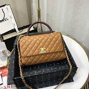 Chanel Coco Grained Calfskin Flap Bag 29cm - 6