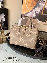 Louis Vuitton Speedy Bandoulière Bicolour 25  - 3