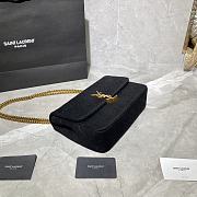  YSL Jamie Black Medium Bag  - 5