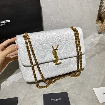 YSL Jamie White Medium Bag