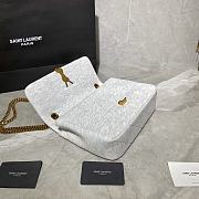 YSL Jamie White Medium Bag - 3